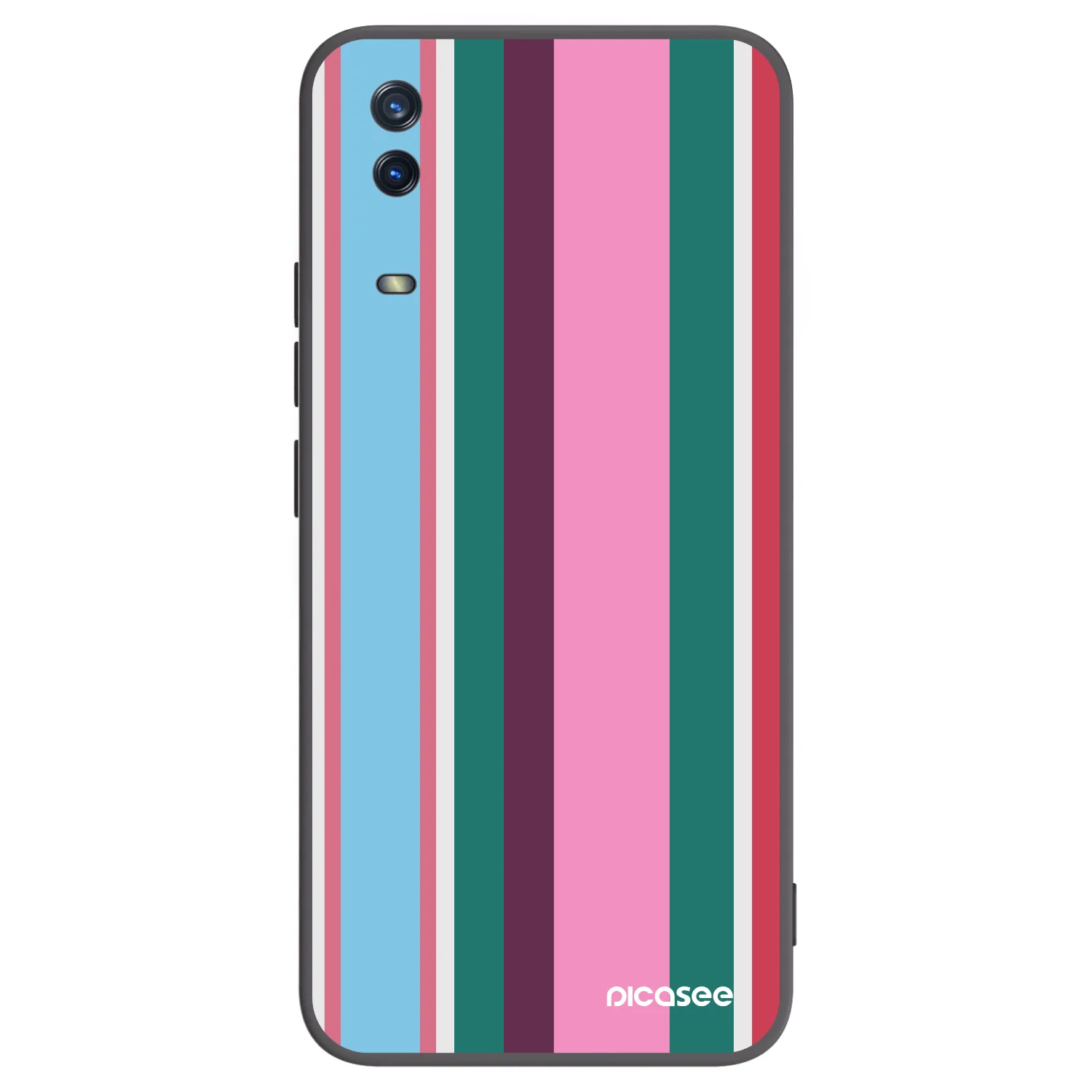 Picasee husă neagră din silicon pentru Vivo Y11s - Cabana club