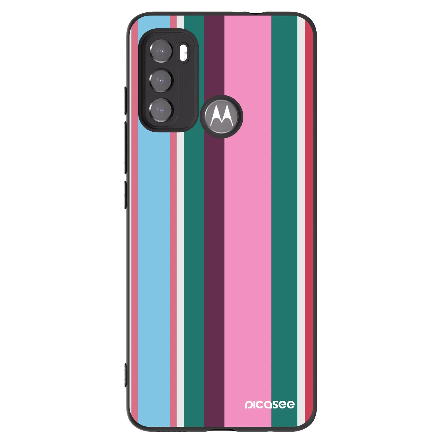 Picasee husă neagră din silicon pentru Motorola Moto G60 - Cabana club