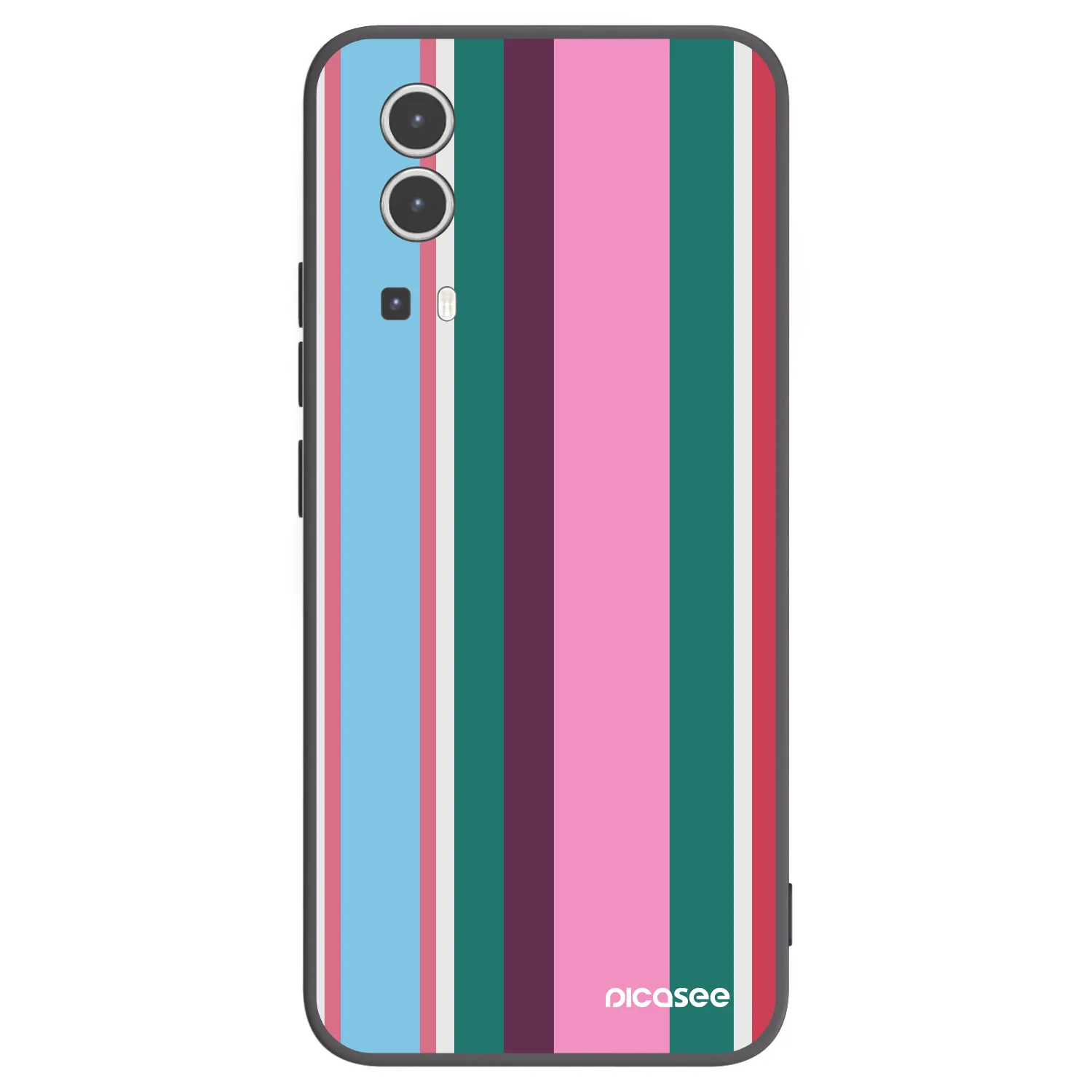 Picasee husă neagră din silicon pentru Vivo Y72 5G - Cabana club