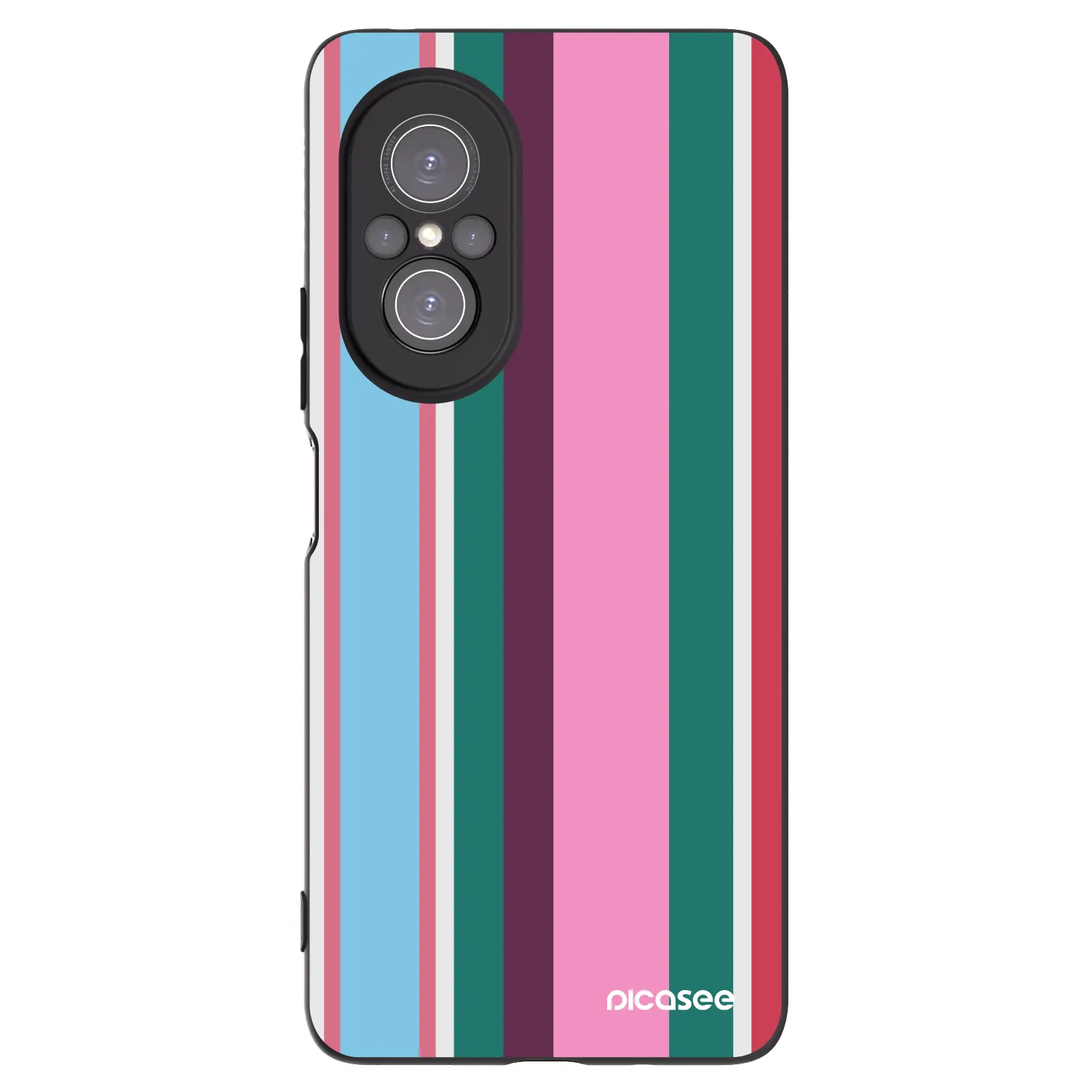 Picasee husă neagră din silicon pentru Huawei Nova 9 SE - Cabana club