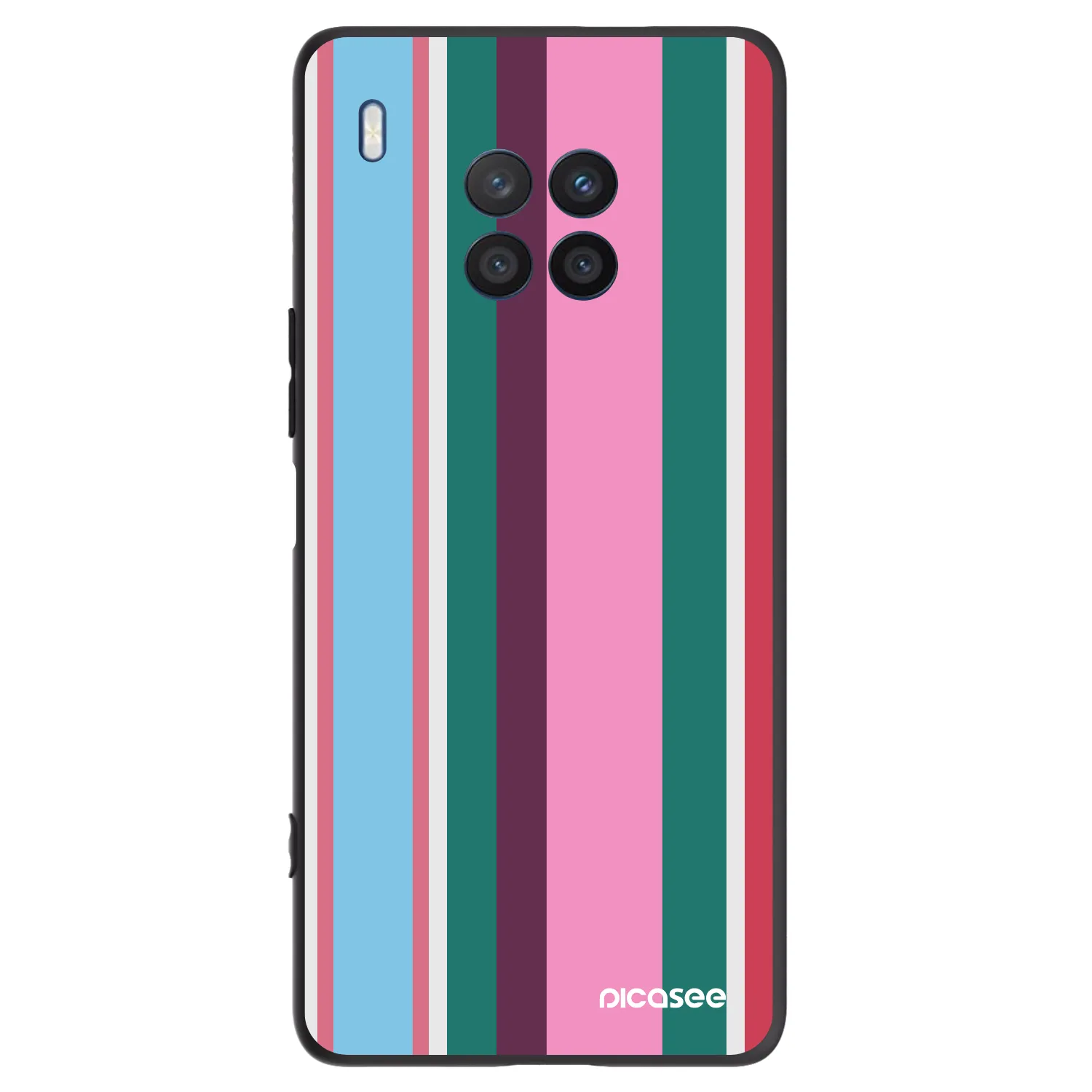 Picasee husă neagră din silicon pentru Honor 50 Lite - Cabana club