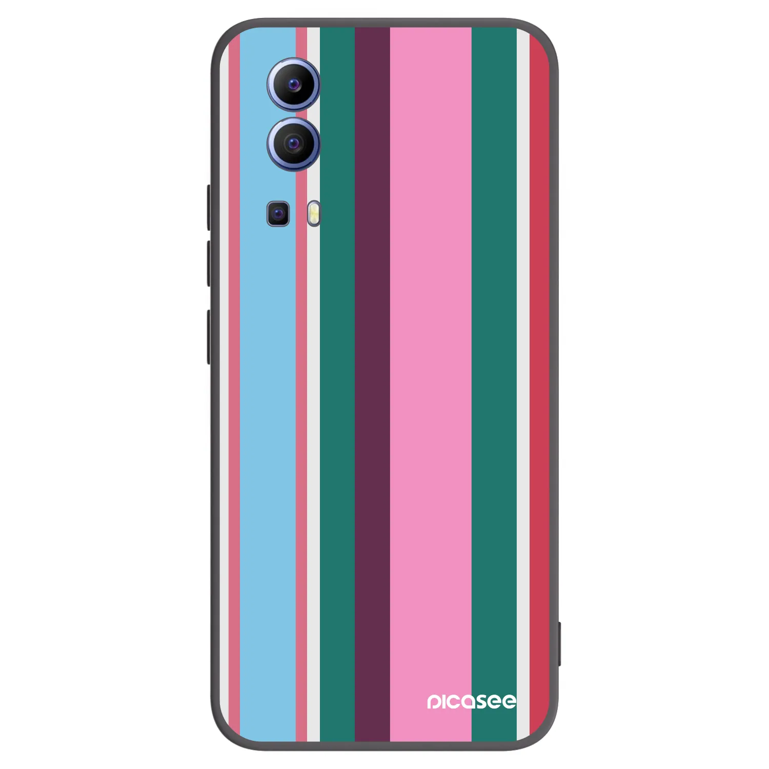Picasee husă neagră din silicon pentru Vivo Y52 5G - Cabana club
