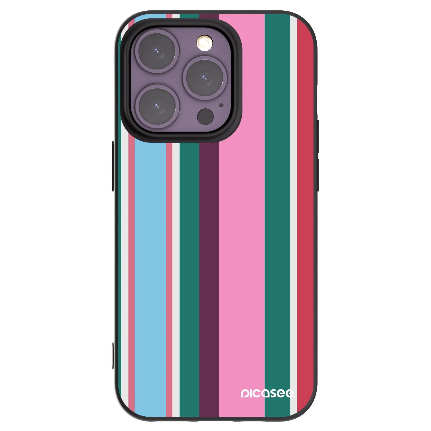 Picasee husă neagră din silicon pentru Apple iPhone 14 Pro - Cabana club
