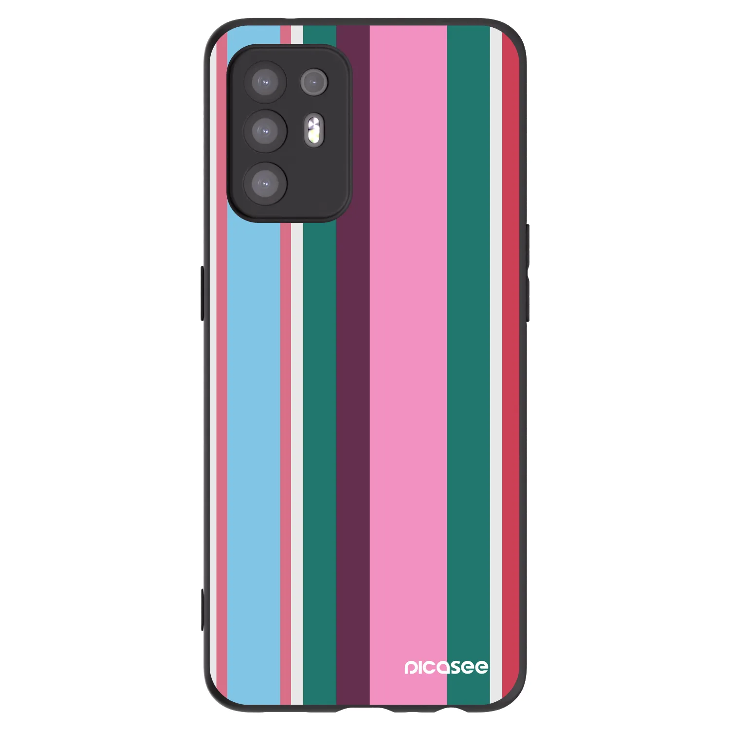 Picasee husă neagră din silicon pentru OPPO A94 5G - Cabana club