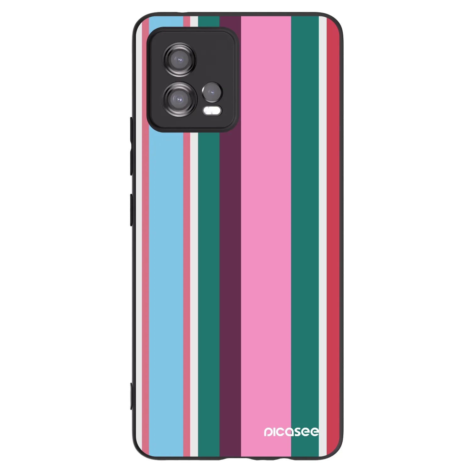 Picasee husă neagră din silicon pentru Motorola Moto G72 - Cabana club