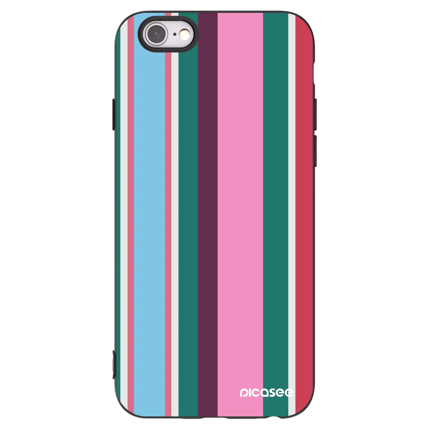 Picasee husă neagră din silicon pentru Apple iPhone 6/6S - Cabana club
