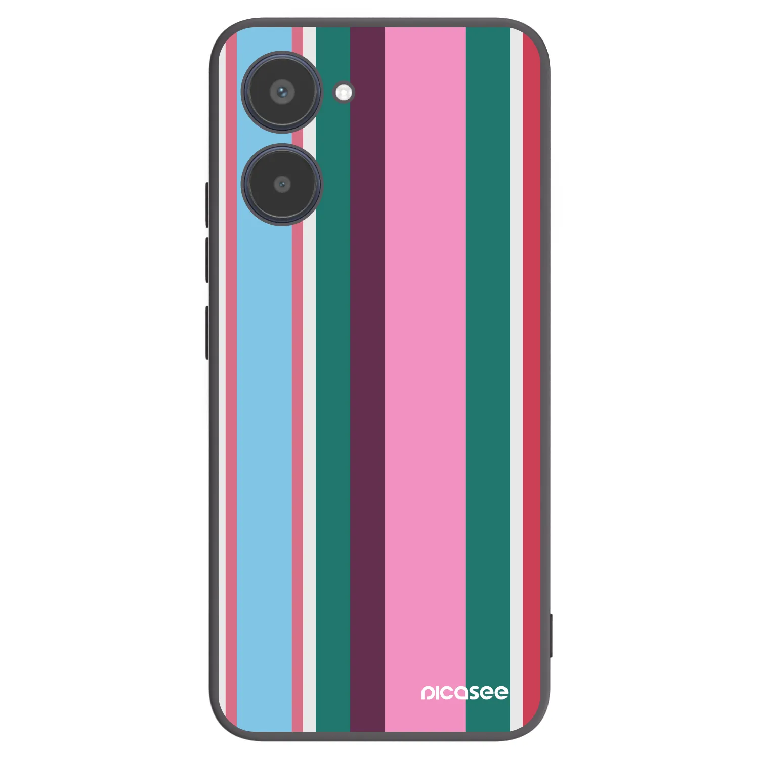 Picasee husă neagră din silicon pentru Realme 10 4G - Cabana club