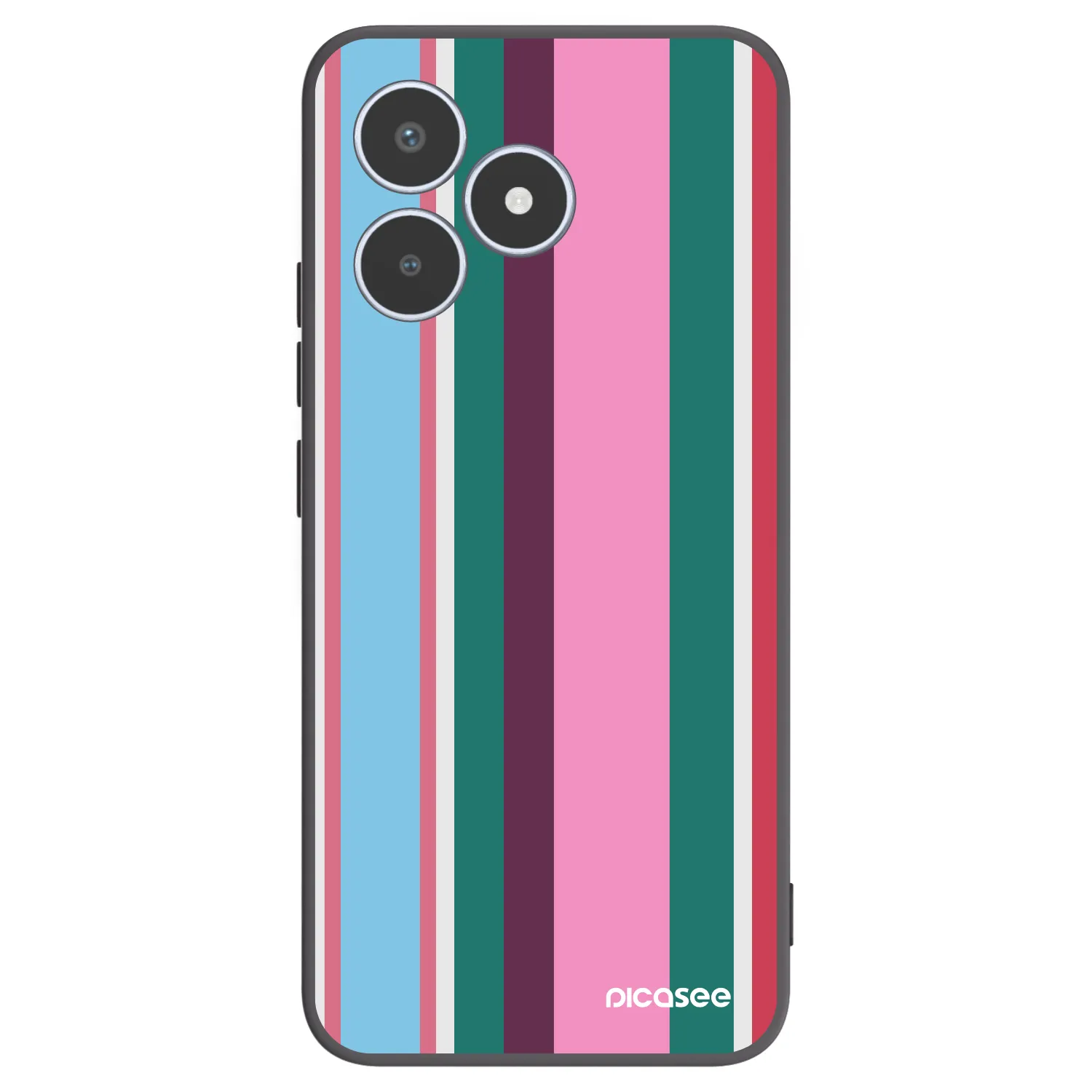 Picasee husă neagră din silicon pentru Realme C53 - Cabana club