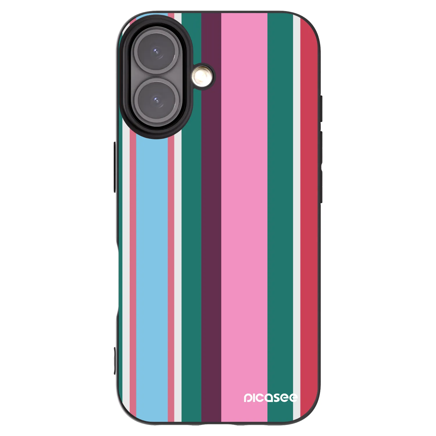 Picasee husă neagră din silicon pentru Apple iPhone 16 - Cabana club