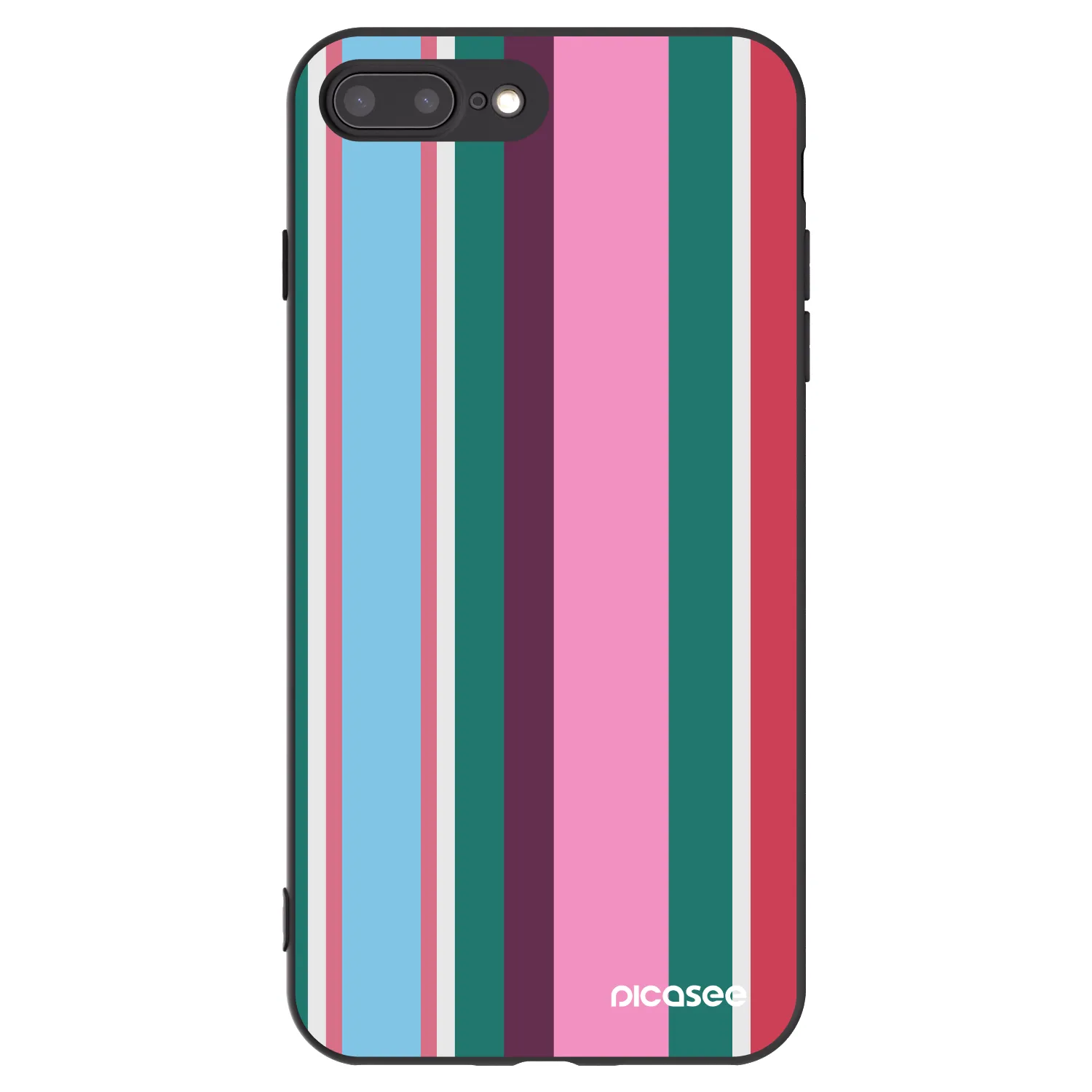 Picasee husă neagră din silicon pentru Apple iPhone 7 Plus - Cabana club