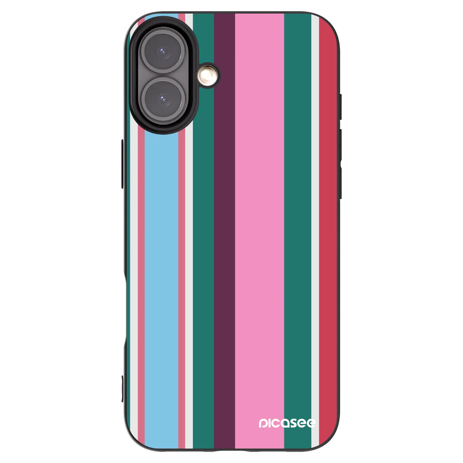 Picasee husă neagră din silicon pentru Apple iPhone 16 Plus - Cabana club