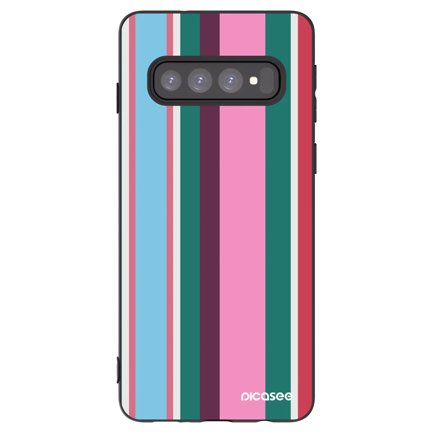 Picasee husă neagră din silicon pentru Samsung Galaxy S10 G973 - Cabana club