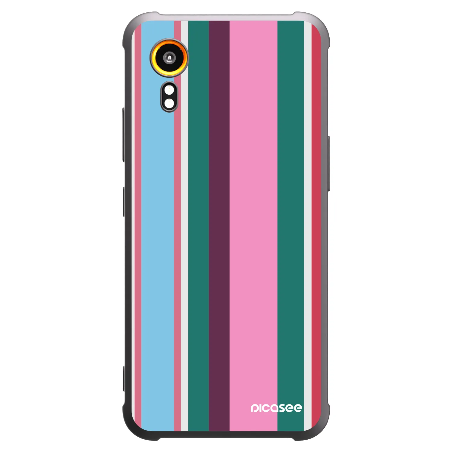 Picasee husă neagră din silicon pentru Samsung Galaxy Xcover 7 - Cabana club