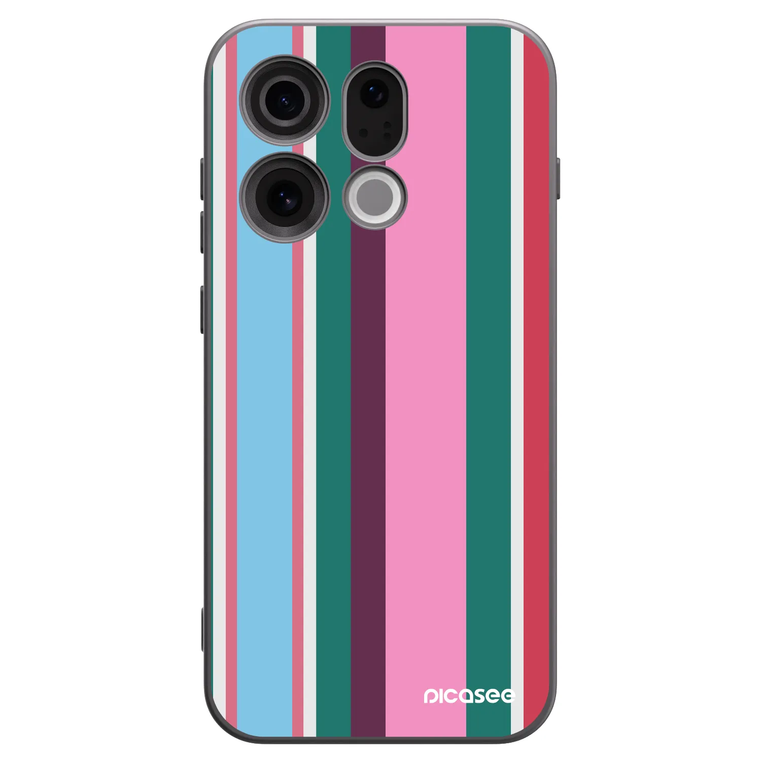 Picasee husă neagră din silicon pentru OPPO Find X9 - Cabana club