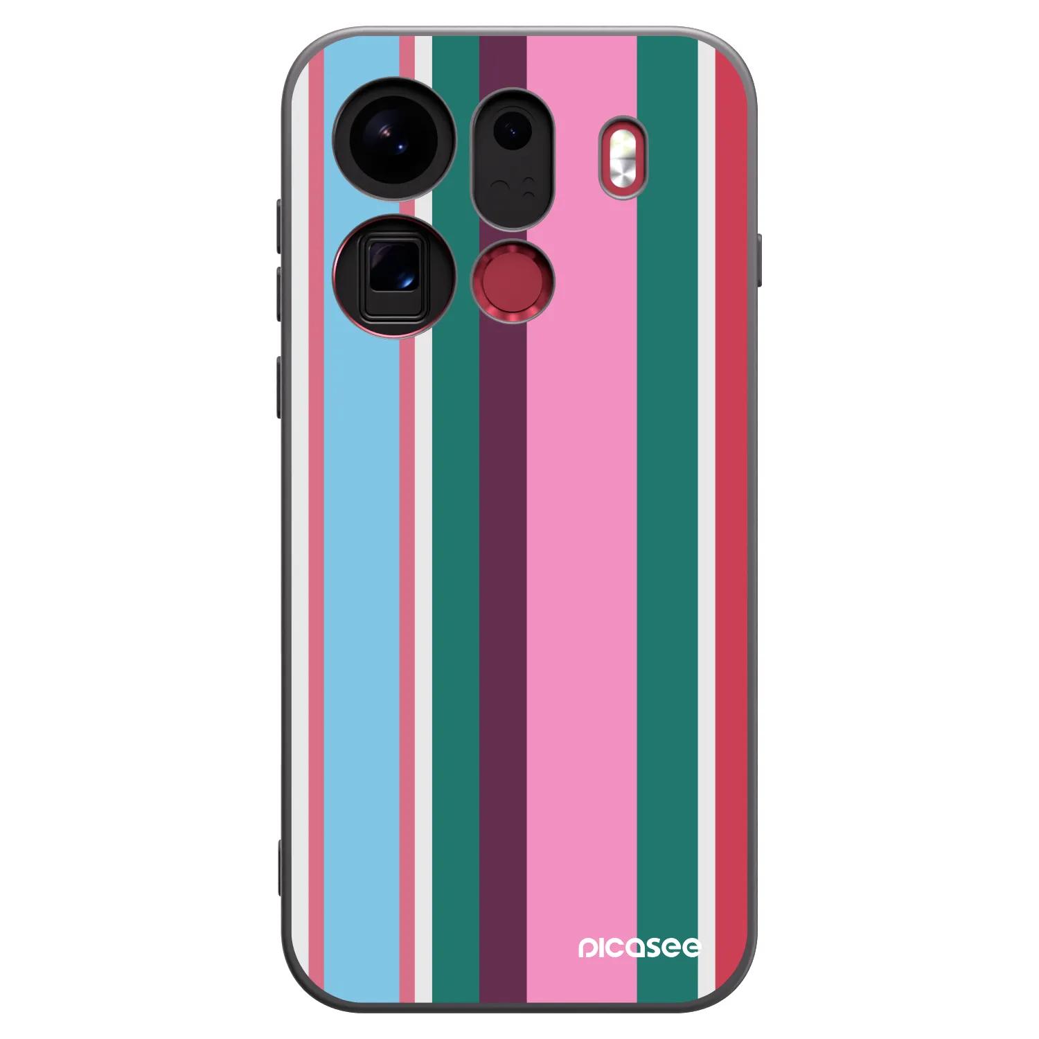 Picasee husă neagră din silicon pentru OPPO Find X9 Pro - Cabana club