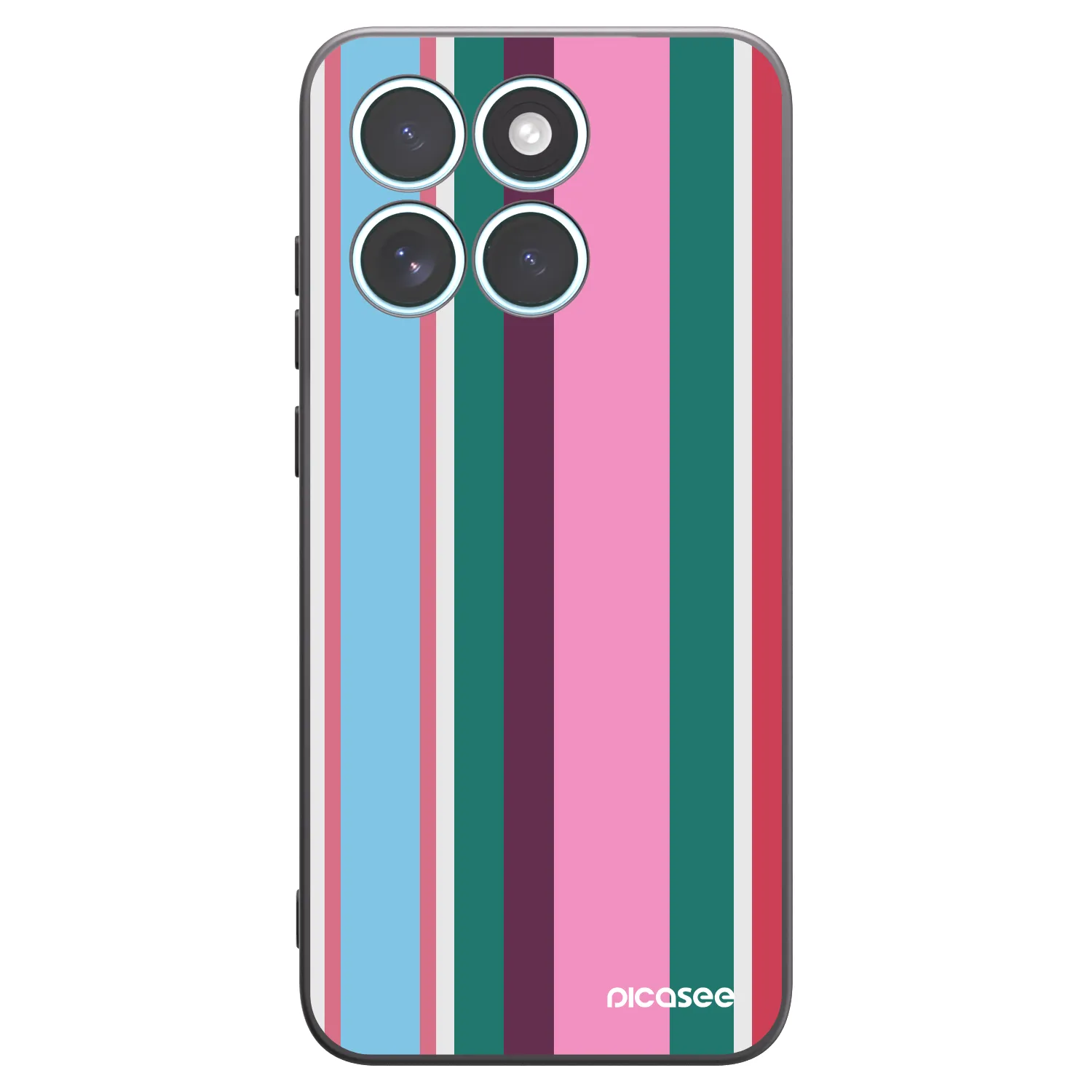 Picasee husă neagră din silicon pentru Motorola Edge 70 Fusion - Cabana club