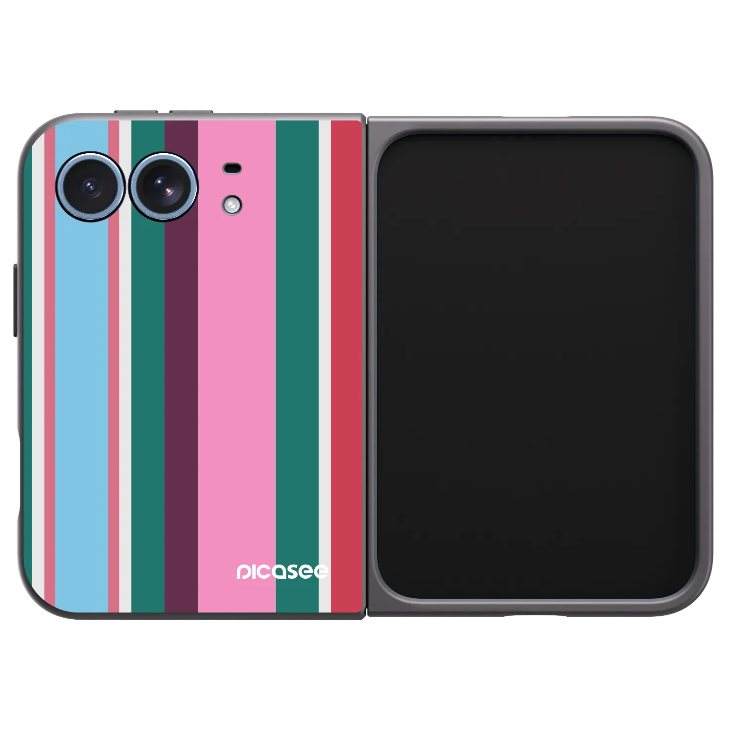 Picasee husă neagră din silicon pentru Apple iPhone Duo - Cabana club