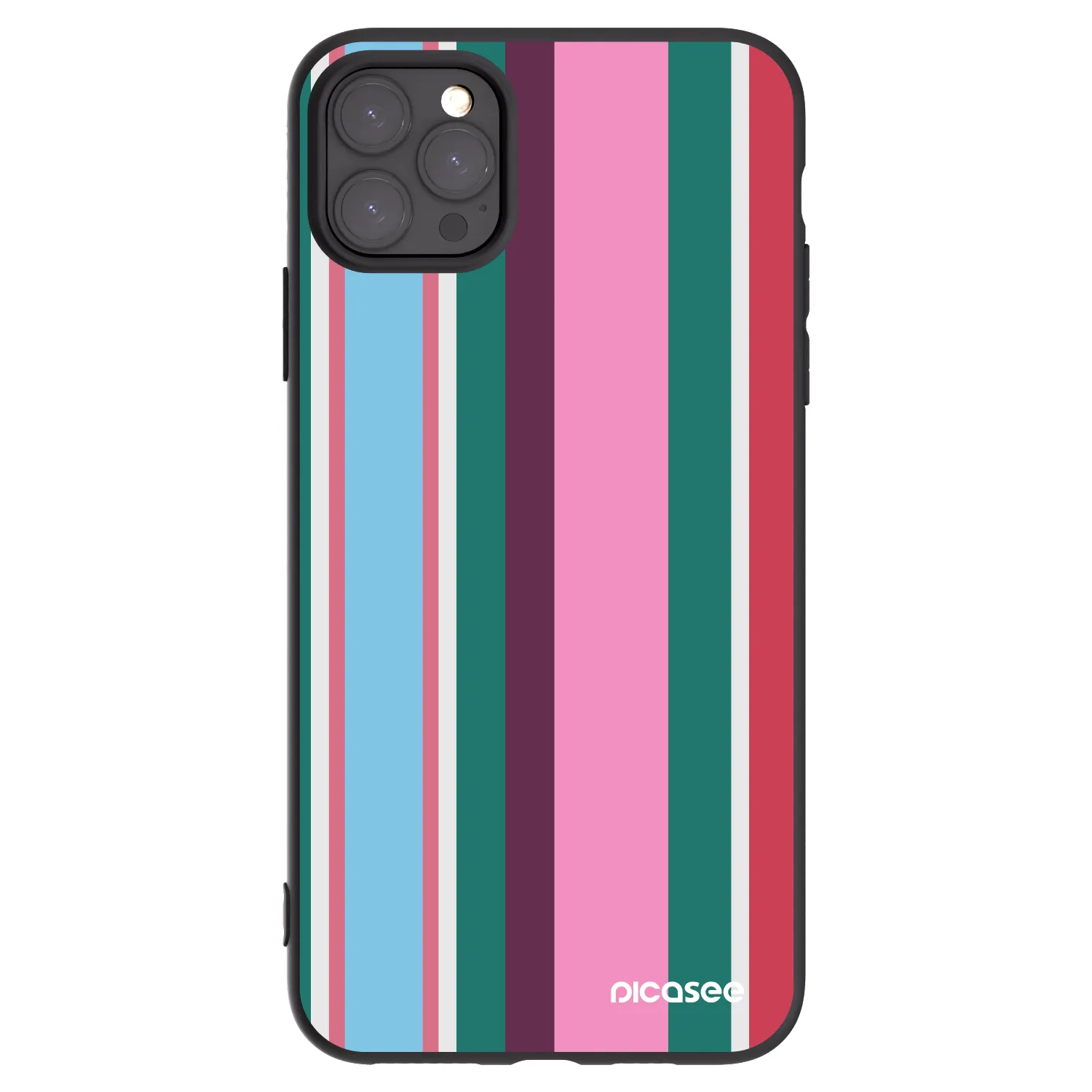 Picasee husă neagră din silicon pentru Apple iPhone 11 Pro Max - Cabana club