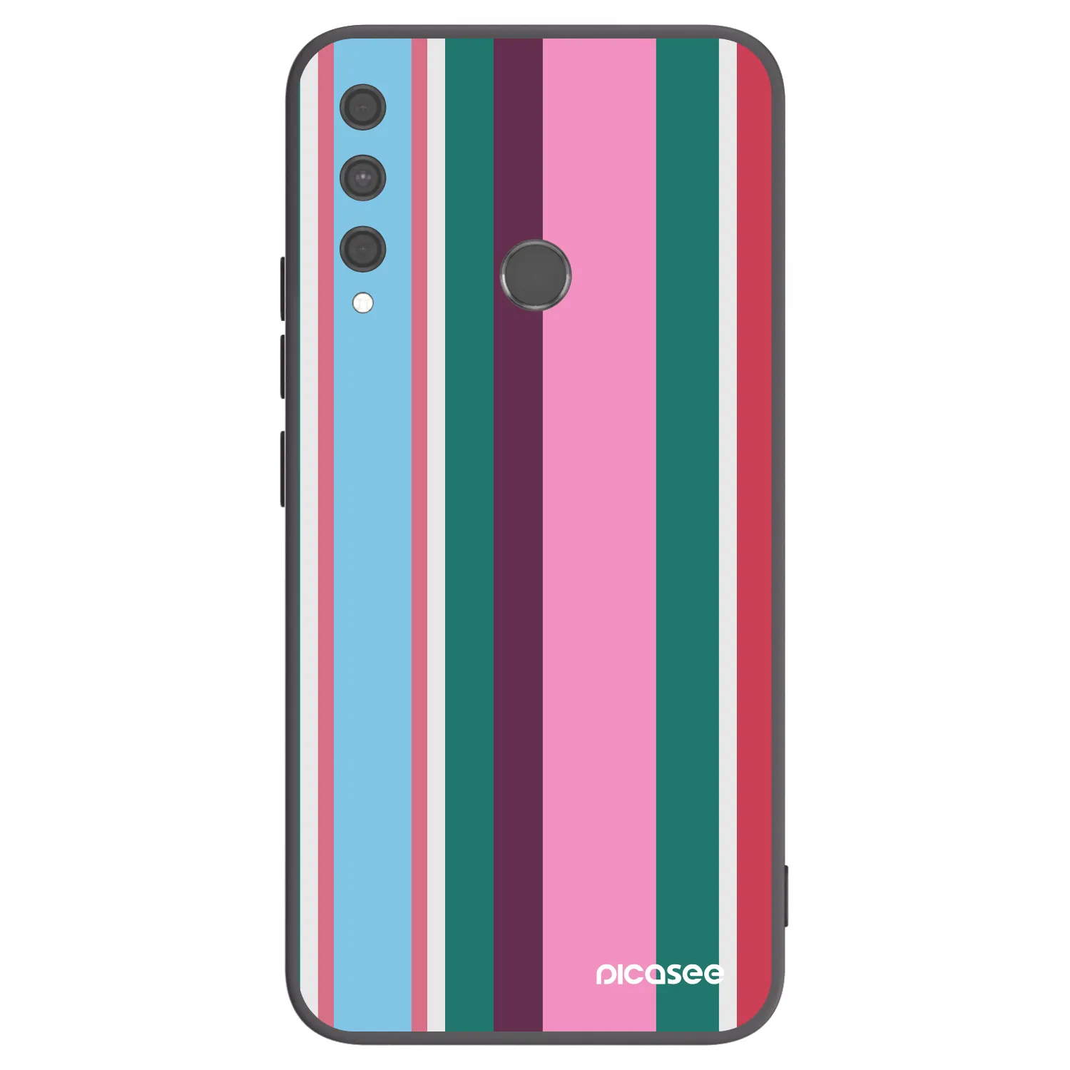 Picasee husă neagră din silicon pentru Huawei P40 Lite E - Cabana club