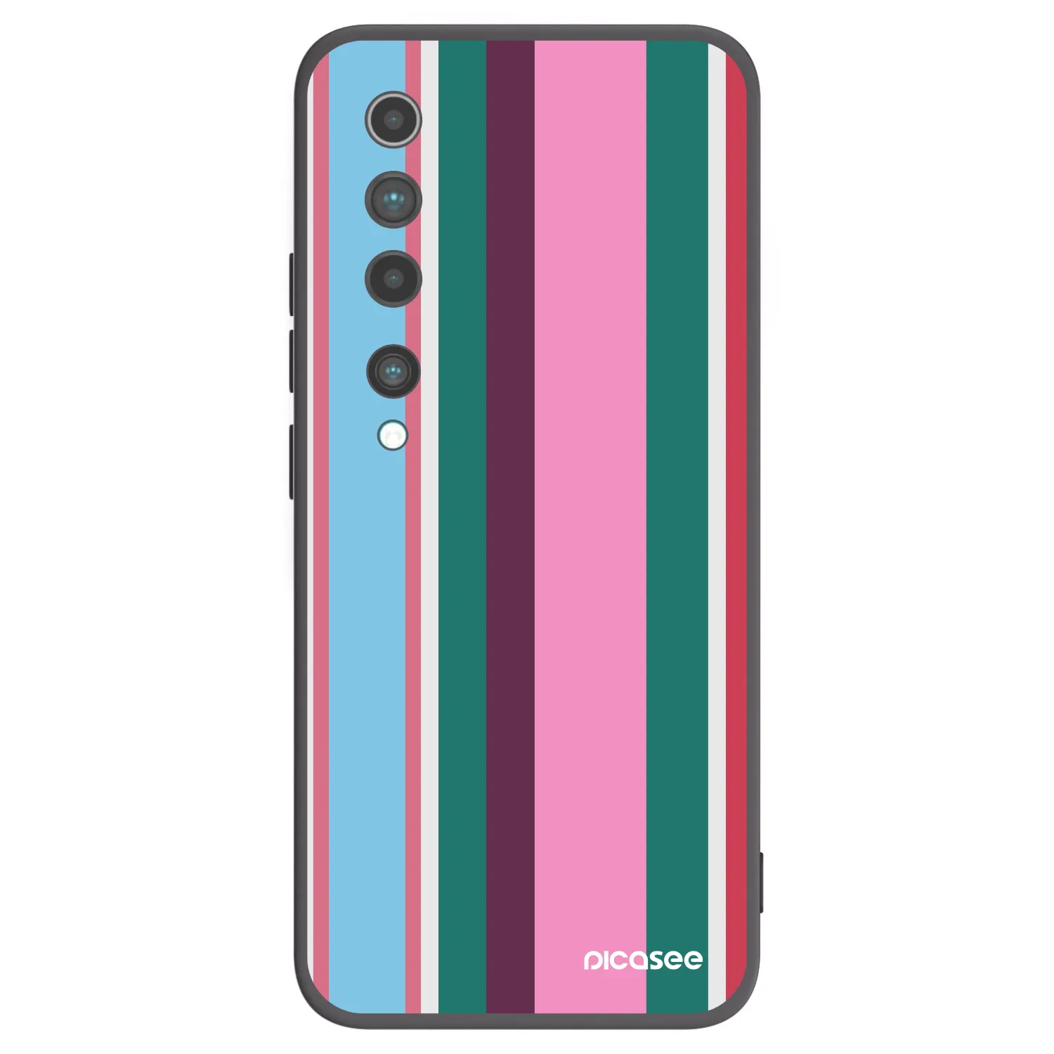 Picasee husă neagră din silicon pentru Xiaomi Mi 10 - Cabana club