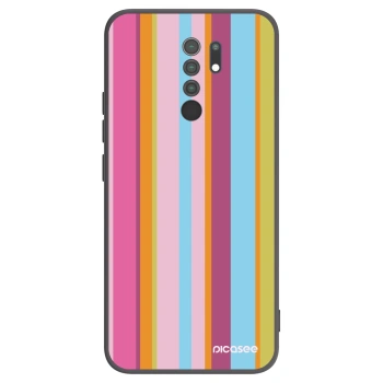 Picasee husă neagră din silicon pentru Xiaomi Redmi 9 - Golden hour