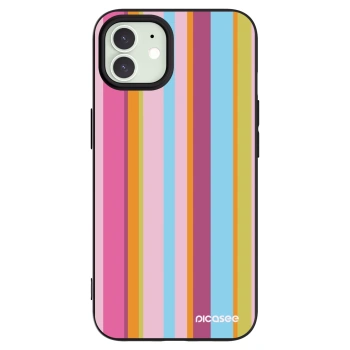Picasee husă neagră din silicon pentru Apple iPhone 12 Pro - Golden hour
