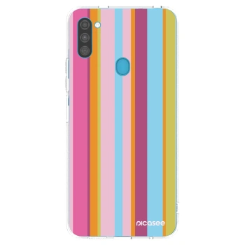 Picasee husă transparentă din silicon pentru Samsung Galaxy M11 - Golden hour