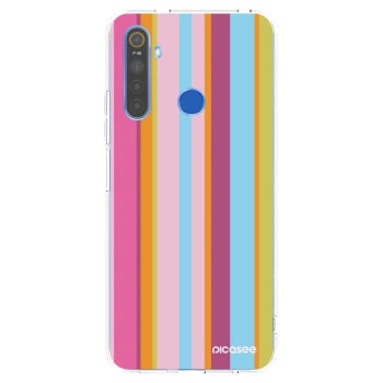 Picasee husă transparentă din silicon pentru Realme 5 - Golden hour