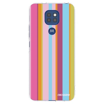 Picasee husă transparentă din silicon pentru Motorola Moto G9 Play - Golden hour