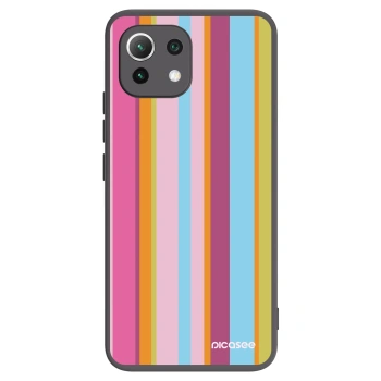 Picasee husă neagră din silicon pentru Xiaomi Mi 11 Lite - Golden hour