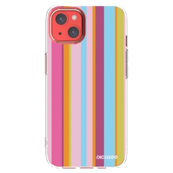 Picasee husă transparentă din silicon pentru Apple iPhone 13 - Golden hour
