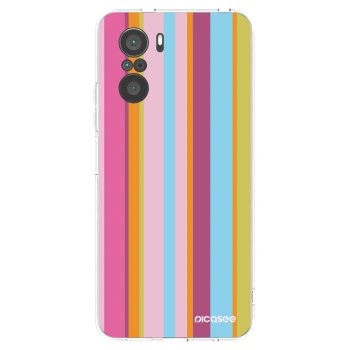 Picasee husă transparentă din silicon pentru Xiaomi Poco F3 - Golden hour