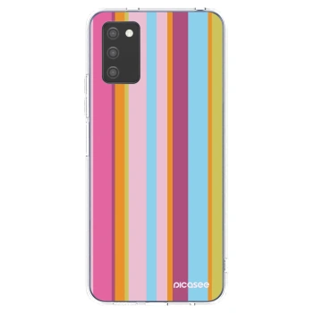 Picasee husă transparentă din silicon pentru Samsung Galaxy A02s A025G - Golden hour