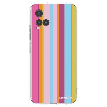 Picasee husă transparentă din silicon pentru Vivo Y33s - Golden hour