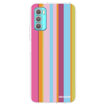 Picasee husă transparentă din silicon pentru Motorola Moto G60 - Golden hour