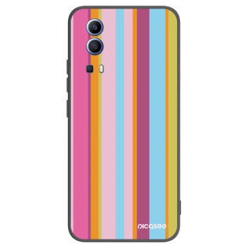Picasee husă neagră din silicon pentru Vivo Y52 5G - Golden hour