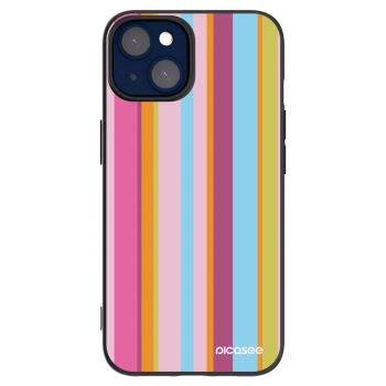 Picasee husă neagră din silicon pentru Apple iPhone 14 - Golden hour
