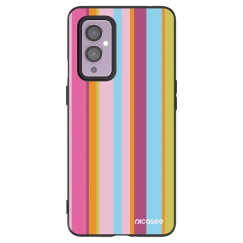 Picasee husă neagră din silicon pentru OnePlus 9 - Golden hour