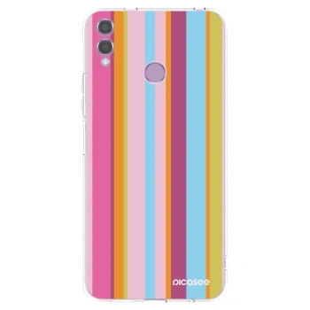 Picasee husă transparentă din silicon pentru Honor 8X - Golden hour
