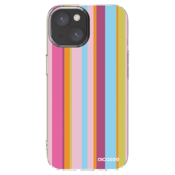 Picasee husă transparentă din silicon pentru Apple iPhone 15 - Golden hour