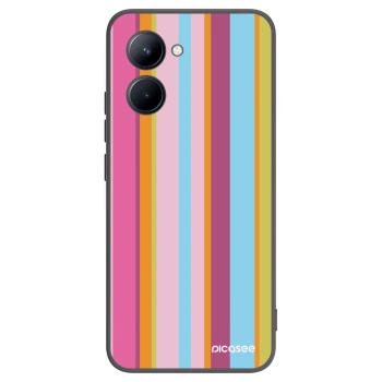 Picasee husă neagră din silicon pentru Realme C33 (2023) - Golden hour