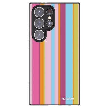 Picasee husă neagră din silicon pentru Samsung Galaxy S24 Ultra S928B 5G - Golden hour