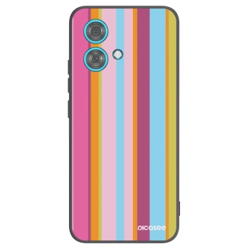 Picasee husă neagră din silicon pentru Motorola Edge 40 Neo - Golden hour