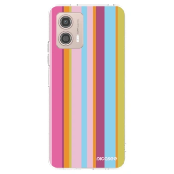 Picasee husă transparentă din silicon pentru Motorola Moto G53 5G - Golden hour