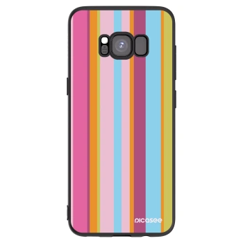 Picasee husă neagră din silicon pentru Samsung Galaxy S8 G950F - Golden hour