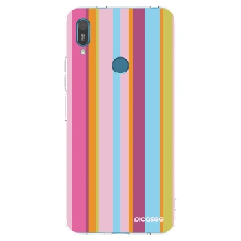Picasee husă transparentă din silicon pentru Huawei Y7 2019 - Golden hour