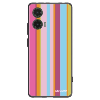 Picasee husă neagră din silicon pentru Motorola Moto G35 5G - Golden hour