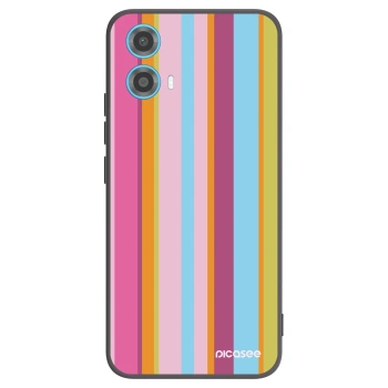 Picasee husă neagră din silicon pentru Motorola Moto G34 5G - Golden hour