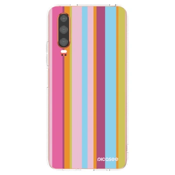 Picasee husă transparentă din silicon pentru Huawei P30 - Golden hour