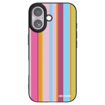Picasee husă neagră din silicon pentru Apple iPhone 17 - Golden hour